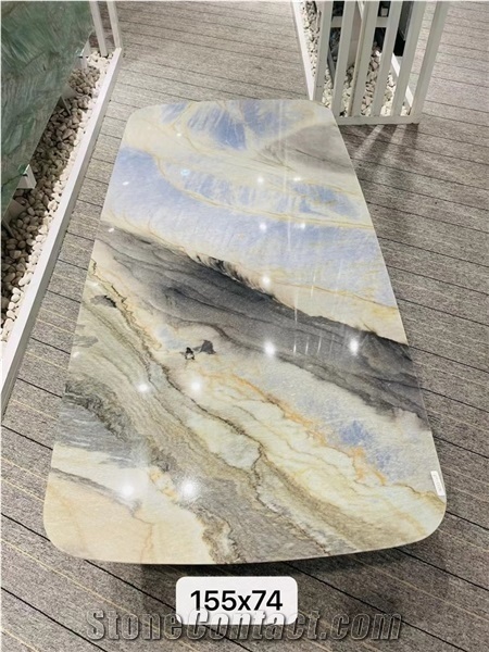 Brazil Luxury Stone with Beautiful Vein for Tabletop