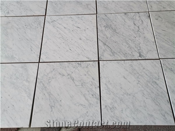 Carrara White Marble Slabs for Kitchen and Bathroom