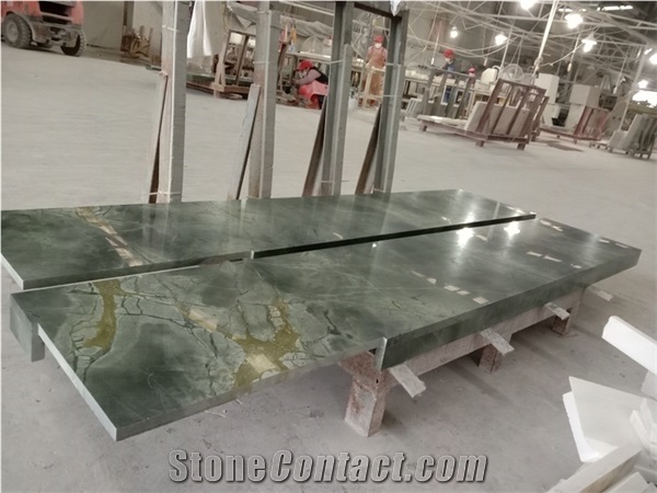 Dreaming Green Marble ,Peacock Green Marble for Countertop
