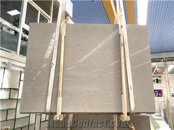 Italy Limestone Slabs Grey Fossilized Limestone Wall Tiles