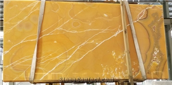 Orange Onyx Bathroom Tile Polished Onyx Jumbo French Pattern