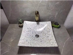 Polished Marble Sink, Basin, Stone Sink