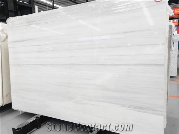 Polished Star White Natural Stone Marble Slab Flooring Tiles