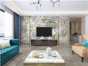 Roma Blue Quartzite Floor Tiles Precious Luxury Of Stone