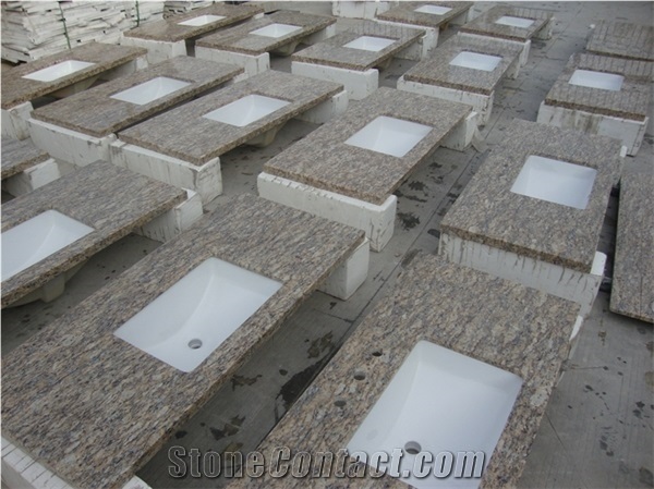 Wholesale Popular Stone Granite Bathroom Countertop