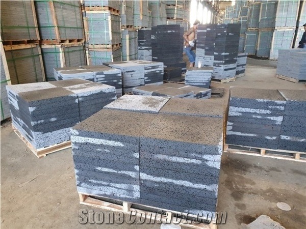 Basalt Stone Thick Tile for Flooring Wall Cladding Use