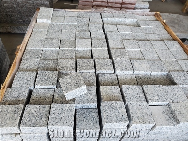 Beige Yellow Pink Granite Tiles Flooring Stone