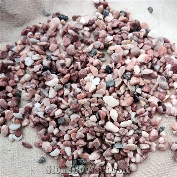 Factory Natural Yellow Pebble Stone for Decoration