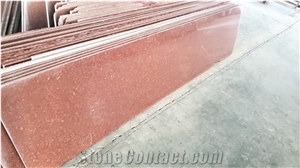 Polished Red Granite Slab Wall Cladding Tile