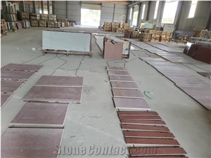 Red Granite Slabs and Tiles for Decoration