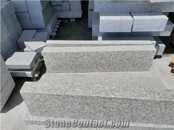 White Grey Walkway Big Paver Granite Paving Stone