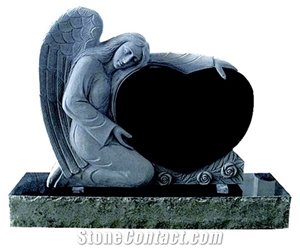 American Style Angel Tombstone Headstone Monuments