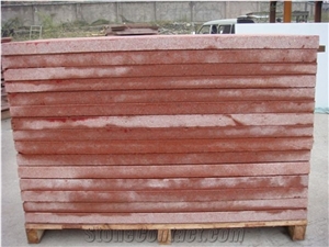 China Red Granite Wall Tile Skirting Slabs Tiles