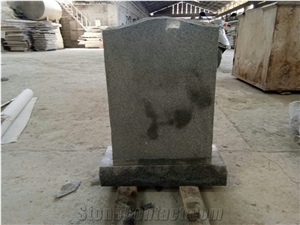 G603 Granite Headstone Tombstone Simple Classic Style