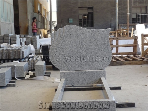 G603 Grey Russian Granite Headstone Tombstone