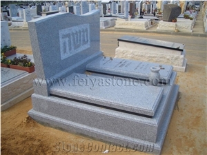 G603grey Israel Jewish Granite Monument Tombstone Headstone