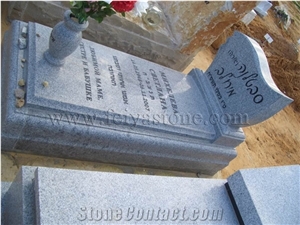 G603grey Israel Jewish Granite Monument Tombstone Headstone