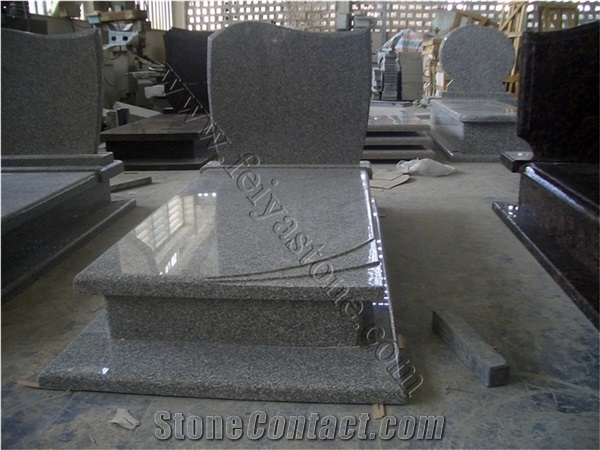 G654 Black Poland Monument Stone Tombstone Headstone