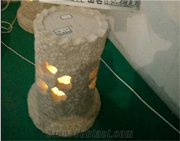 Garden Stone Lamp Lantern Landscaping Lamps