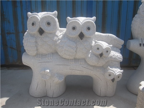 Hand Carved Animal Carvings Lions Owls