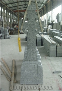 Irish Cross Headstone Celtic Tombstone Laser Etched