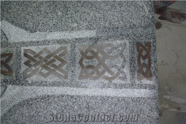 Irish Style Headstone with Cross Headstone Celtic Headstone