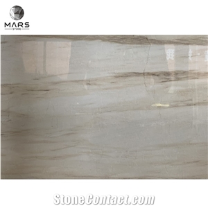 Cheap China Eurasian White Wood Marble Stone for Floor