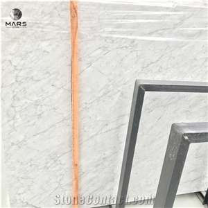 Classical Carrara White Marble Natural Stone Tiles & Slabs