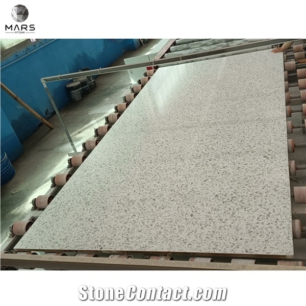 Concrete Artificial Stone Inorganic Terrazzo Slab Buyers