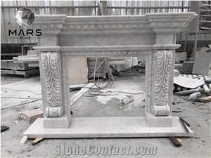 Factory Price Marble Fireplace Natural Stone Fireplace