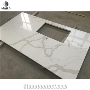 Good Price for Calacatta Quartz Stone for Kitchen Countertop