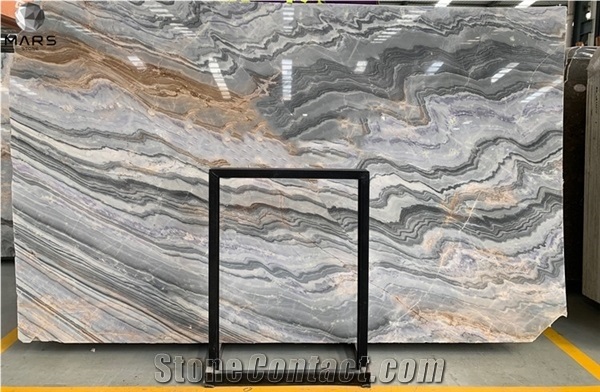Hot Sale Yellow and Blue Yinxun Palissandro Marble
