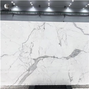 Luxury Interior Calacatta White Marmi Bianco Marble