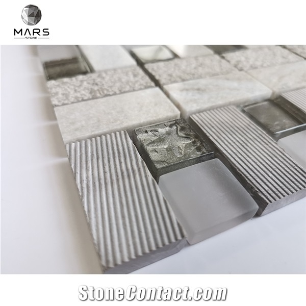 Marble Stone and Glass Mosaic Tile for Border Bathroom Buy