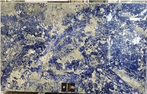 Africa Namibia Royal Classic Blue Sodalite Granite Slabs