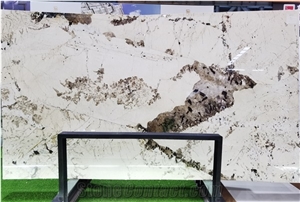 Bookmatch Patagonia White Quartzite Granite Slabs