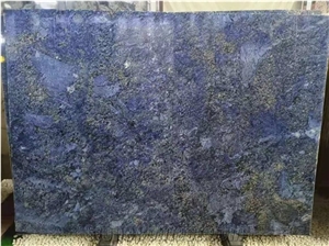 Brazil Azul Palmares Blue Granite Slabs