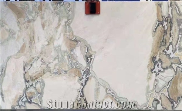 Italian Oyster White Marble Slab