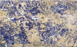 Namibia Royal Blue Sodalite Granite Slabs