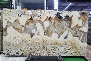 Polished Patagonia White Quartzite Granite Slabs