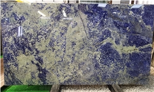Royal Azul Sodalite Granite, Inka Blue Sodalite