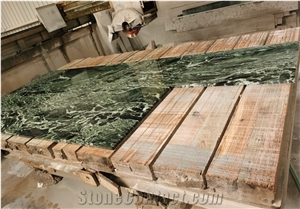 Verde Alpi Scuro Green Marble Floor Tiles