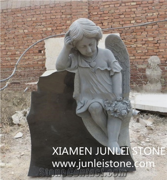 Black Granite Tombstone Professional Production Supplier