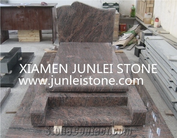 G654 Shanxi Black Granite Tombstone Production Supplier