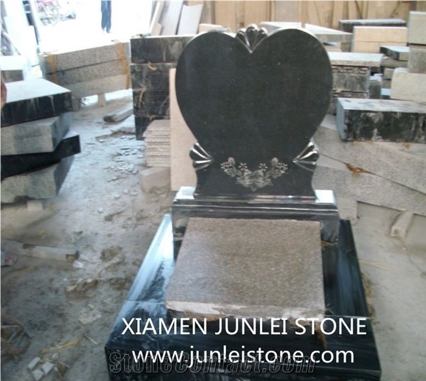 G654 Shanxi Black Granite Tombstone Production Supplier
