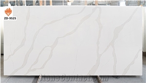 Artificial Marble Manmade Quartz Slab From Malaysia Factory