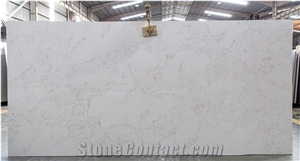 Artificial Marble Quartz Stone Slab Calacatta