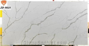 Artificial Marble Slab Quartz Stone Engineered Quartz Slab