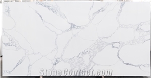Artificial Stone Calacatta White Quartz Slab