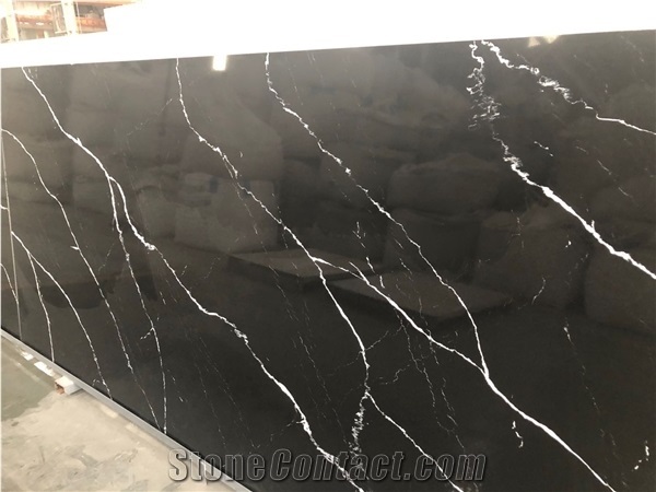 Black Calacatta Quartz Stone Slabs Manufacturer in Malaysia